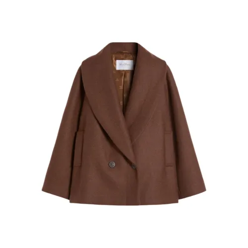 MaxMara Табачный Женский Пальто