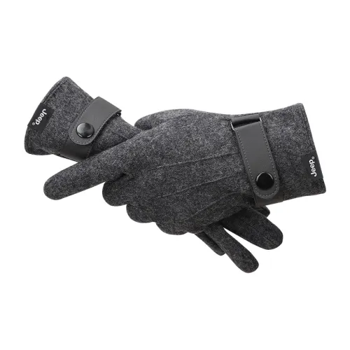 Jeep Шерсть Полиэстер Трикотаж Перчатки Мужские