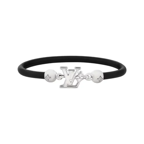 LOUIS VUITTON Металл Браслеты Мужской Серебристый Черный