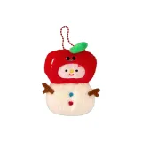 1# Apple Snowman Doll Charm