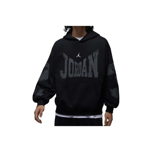Джордан Черный Мужской Свитшот