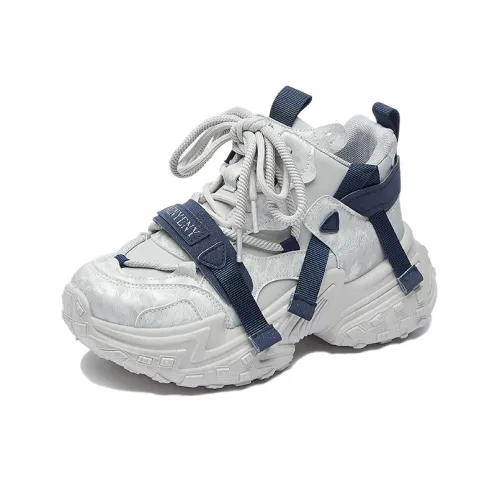 ESTEE GEEA Высокие Топы Толстая Подошва Женские