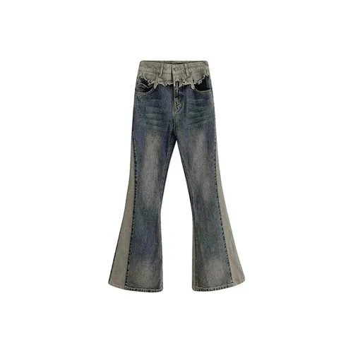 INNI Винтажные синие женские джинсы