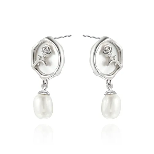 XUPING Искусственная жемчужина Серьги-гвоздики Женские