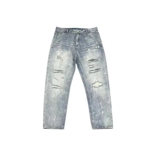 PLQV Синий Мужской Джинсы