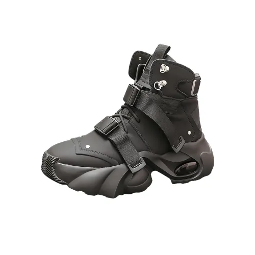 SENJIALUO Короткий Мартин Ботинок с грубым каблуком Мужской