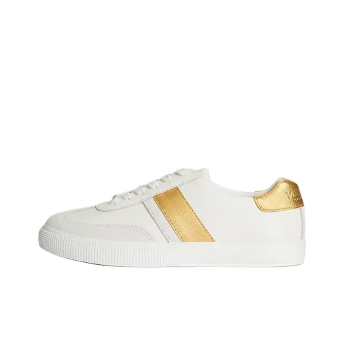 LAUREN RALPH LAUREN Braylee Low Кроссовки для скейтбординга Женские Белые