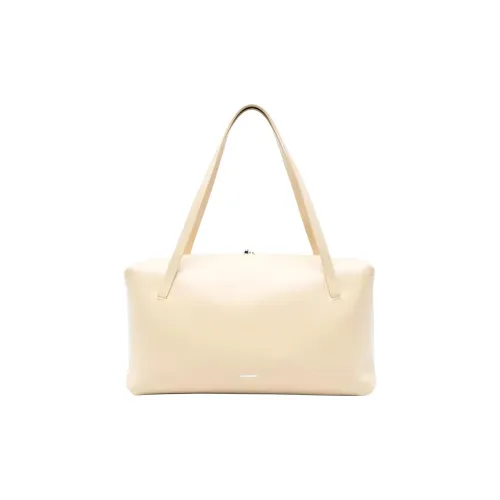 JIL SANDER Goji Телячья кожа Сумка Средний Женские Бежевый