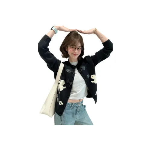 YICHEN Кнопка из бычьего рога Свитер Женские Трикотаж