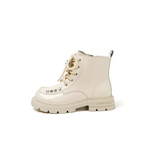 teenmix визуально увеличивает рост устойчивый к истиранию дышащий противоскользящий анти-KICK детские кожаные сапоги