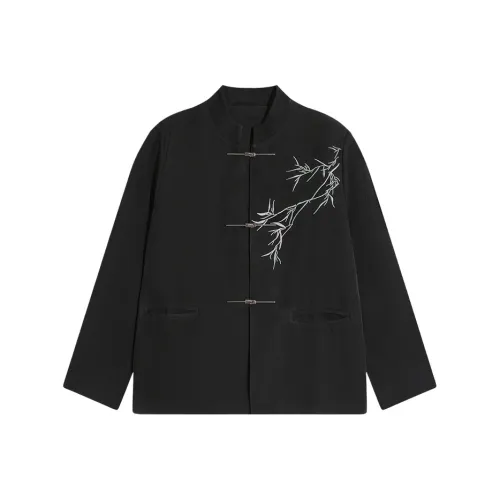 QEWBG Черный [с плечевыми накладками внутренний карман] Унисекс Деловые костюмы