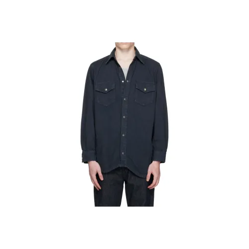 TOGA VIRILIS Мужские Черные Рубашки