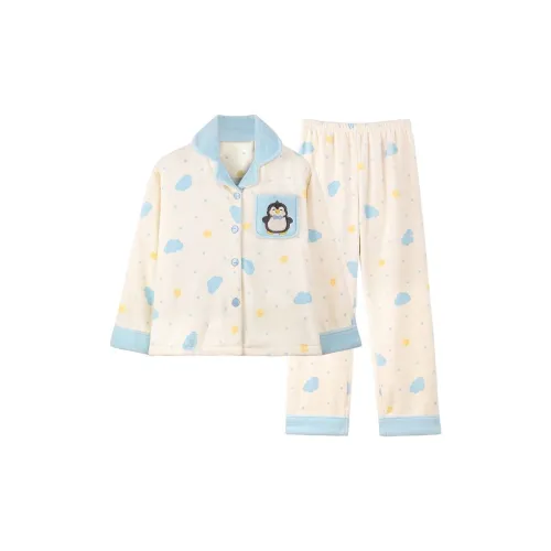 QIAOYUN Пингвин Женские Пижамные Комплекты