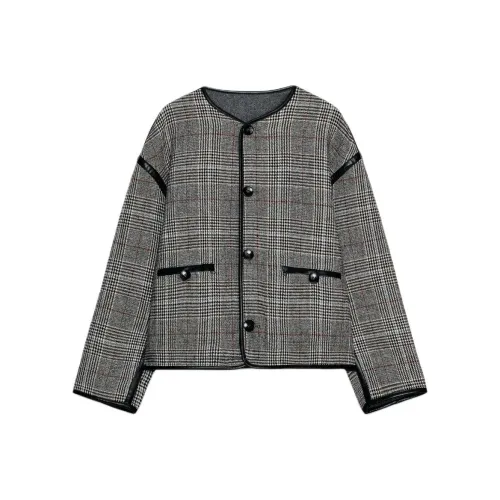 ZARA Collaboration Серые Женские Куртки