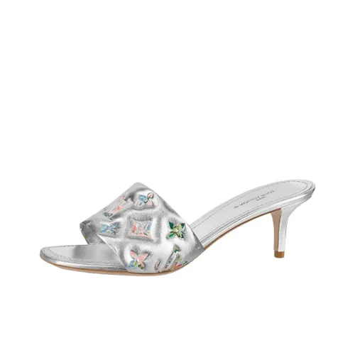 LOUIS VUITTON Revival Слипоны Женские Серебряные