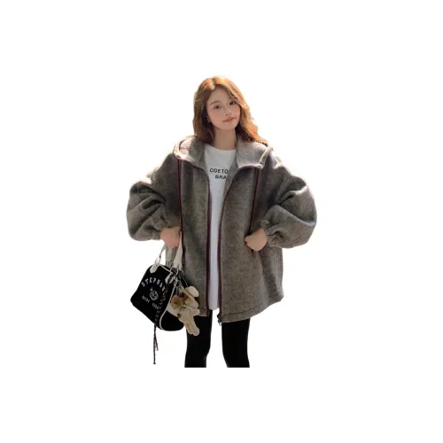 MEXICAN Бархат Feel Пальто Женское