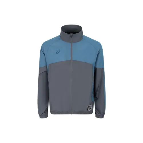 ASICS Серый Синий 020 Унисекс Куртки