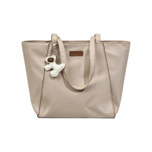 Younger Song Ткань Сумка через плечо Стандартная Женская Абрикос