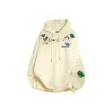 Абрикос [Тяжелый полиэстер-хлопок] с флисовой подкладкой