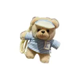 Светло-синий в полоску