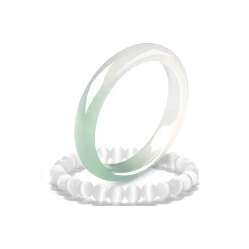 Yuxin Стекло Кошачий глаз Нефритовые браслеты Женские