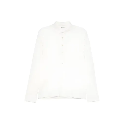 Wales Bonner Поло Мужское Белое