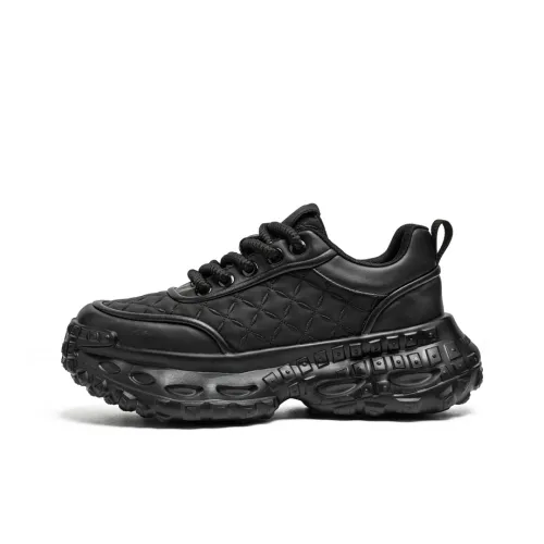 Yalu Preferred Амортизация Увеличение Высоты Устойчивость к Износу Противоскользящий Низкий Топ Толстая Подошва Мужской