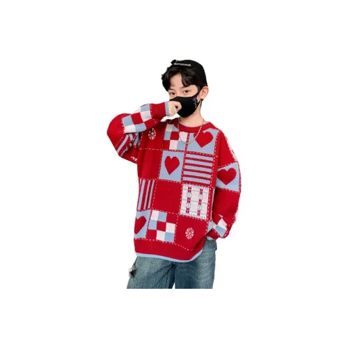 AIMISS Красные школьные свитера для детей