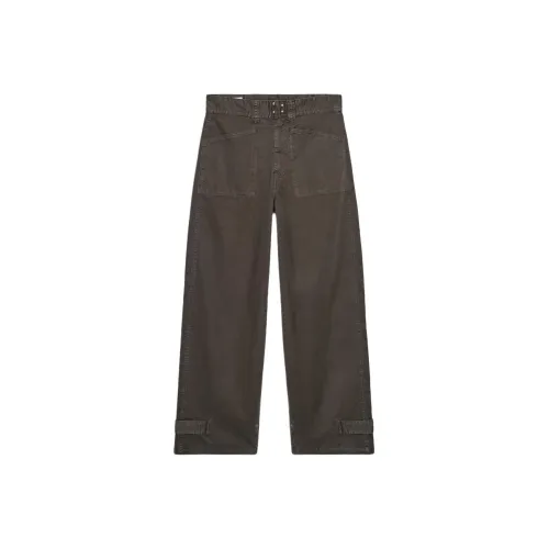 ZARA Шоколад Женские Повседневные Брюки