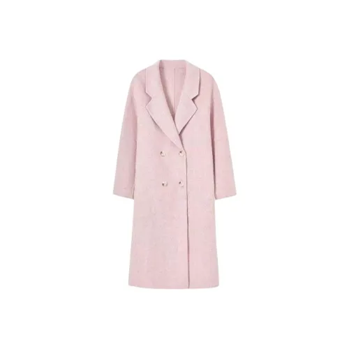 DEDY Розовое Женское Пальто