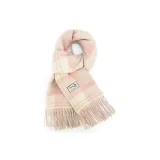 Розово-бежевый в клетку