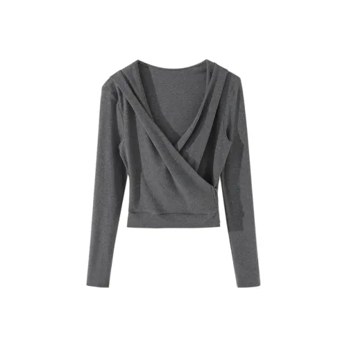 PEA Рукав с оборванным плечом T-рубашка Унисекс