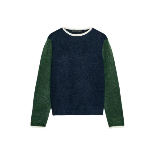 ZARA Collaboration Темно-синий Зеленый Женский Трикотаж