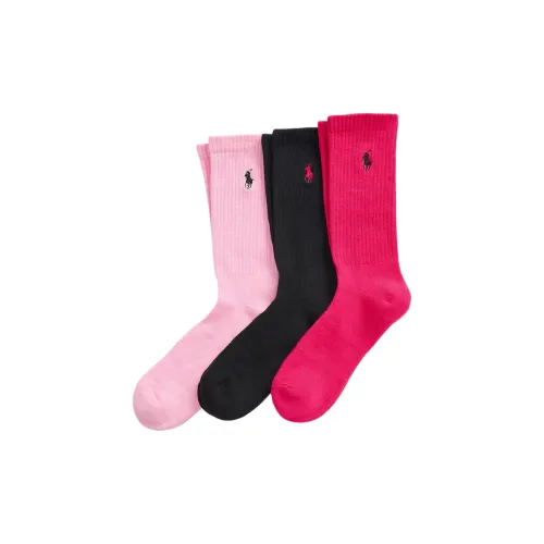 Polo Ralph Lauren FW25 Носки Crew Унисекс 3 упаковки