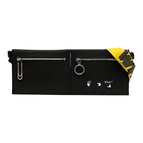 Off Белый Сумка через плечо Мужская