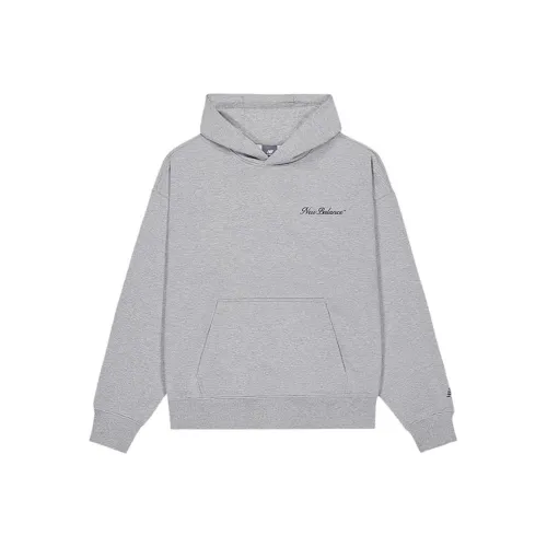 New Balance Светло-серый Мужской Свитшот