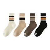 Экрю + Хаки + Темно-Кофейный + Черный