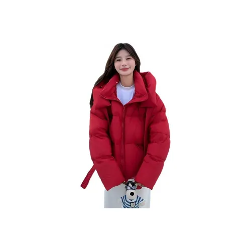 SKYA Красный Женский Пуховик