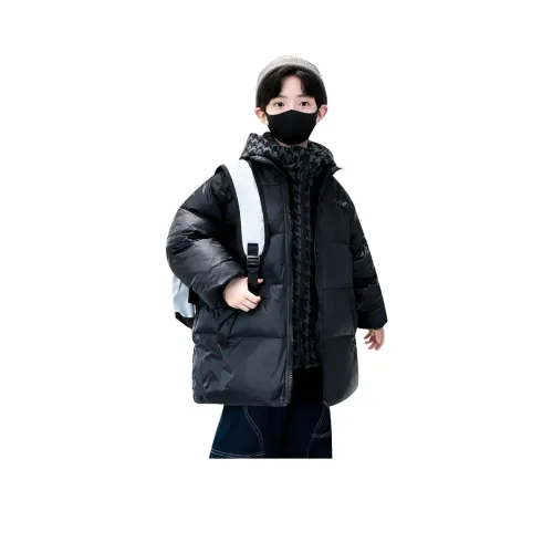 T.MOO Черный Школьный возраст Пуховики