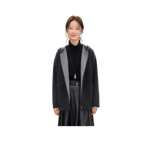 ZUOSAISI Lava Серый Женское Пальто