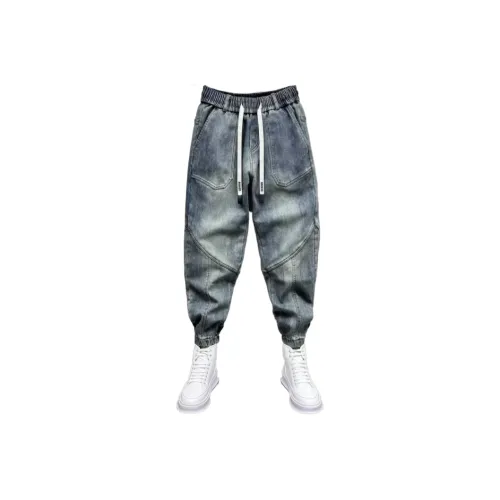 CAT'S PAW Синий Унисекс Джинсы