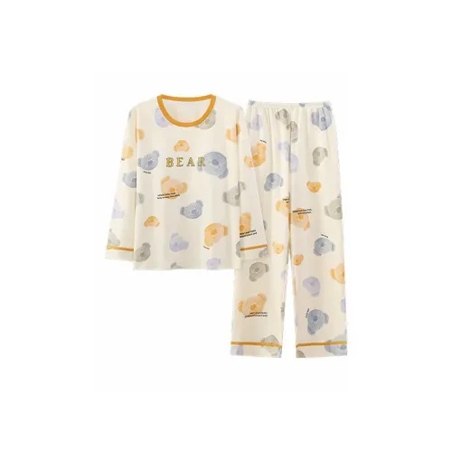 GOSO Абрикос Женские Пижамные Комплекты