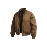 Коричневый (Теплая хлопковая куртка)