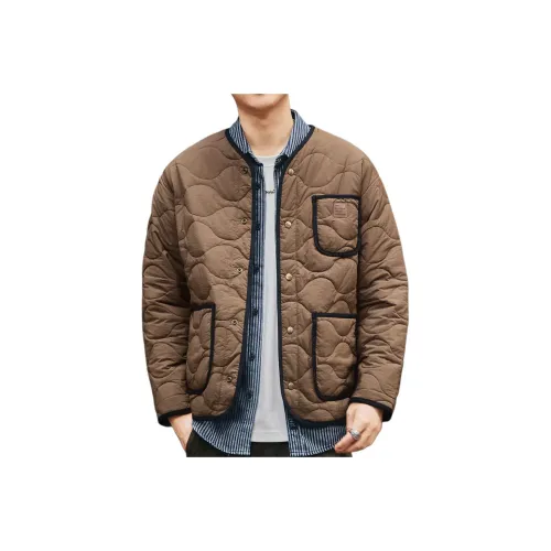 GELANLU Осенний Зимний Хлопковый пуховик Свободный крой Унисекс