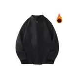 Черный с флисовой подкладкой