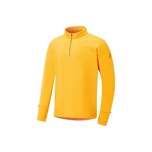 XTEP Golden Оранжевый Желтый Мужской Трикотаж