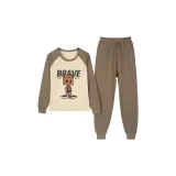 Круглый вырез, кофе