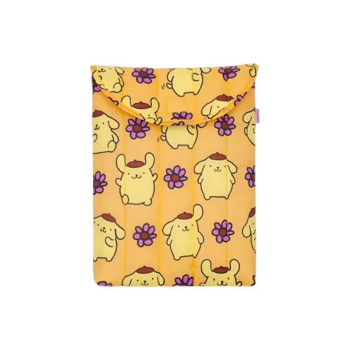 Sanrio Pudding Dogs Nylon Handheld Laptop Bag Standard Unisex Yellow Санрио Pudding Dogs Нейлон Ручная сумка для ноутбука Стандартная Унисекс Желтая