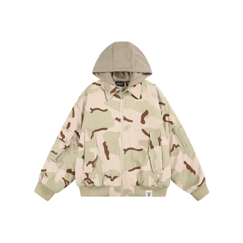 PINSCIO ZENIE Камуфляж Унисекс Куртки