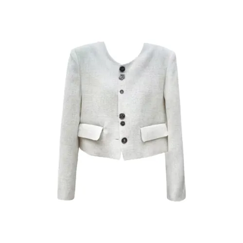 ZEKIKO STUDIO Белый Женские Куртки